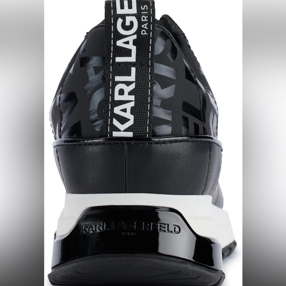 KARL LAGERFELD Women's Maylene Everyday Slip on Sneaker- Black - Picture 3 of 6